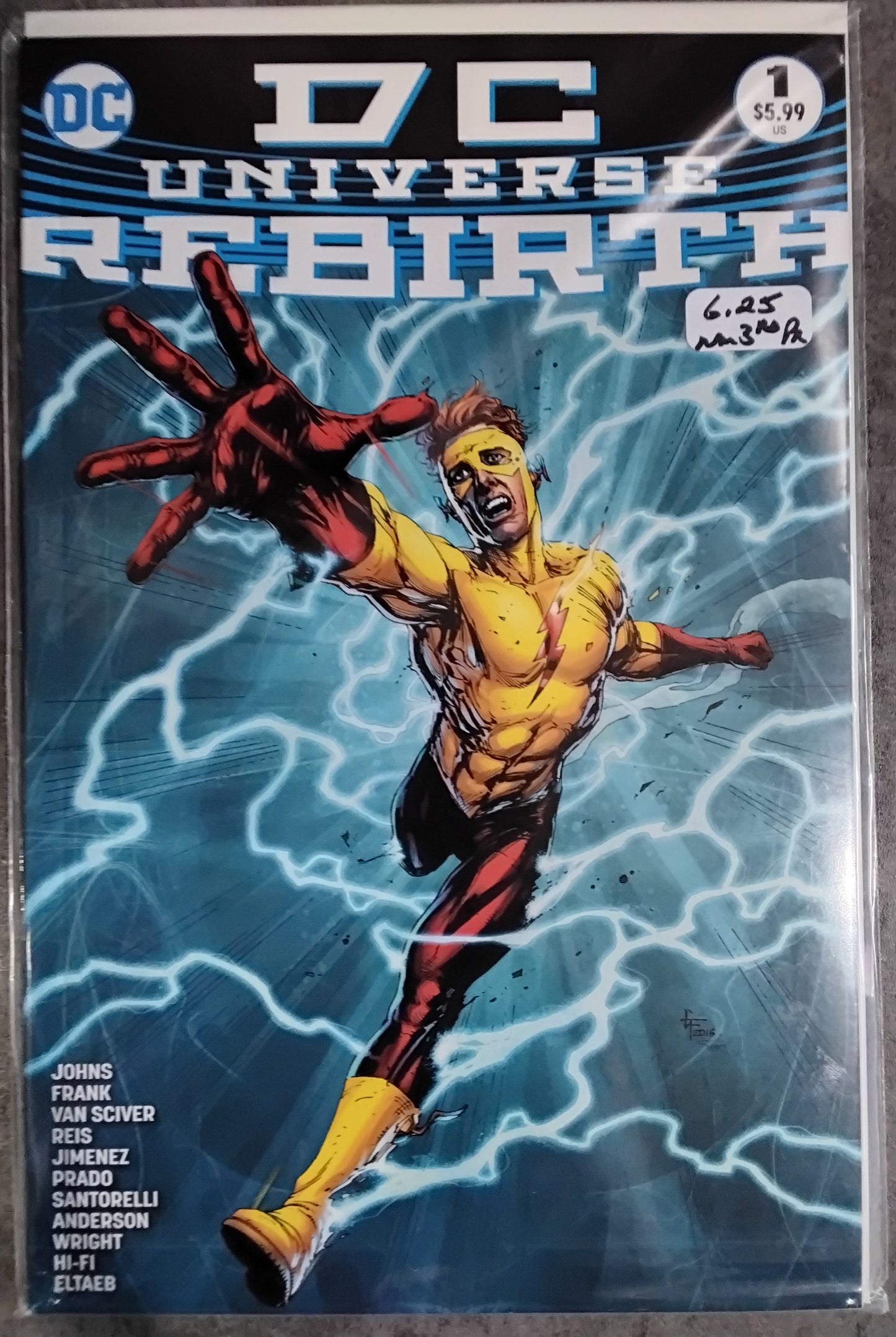 DC Universe: Rebirth #1 3rd Print