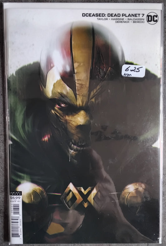 DCeased: Dead Planet #7 Francesco Mattina Card Stock Variant Cover