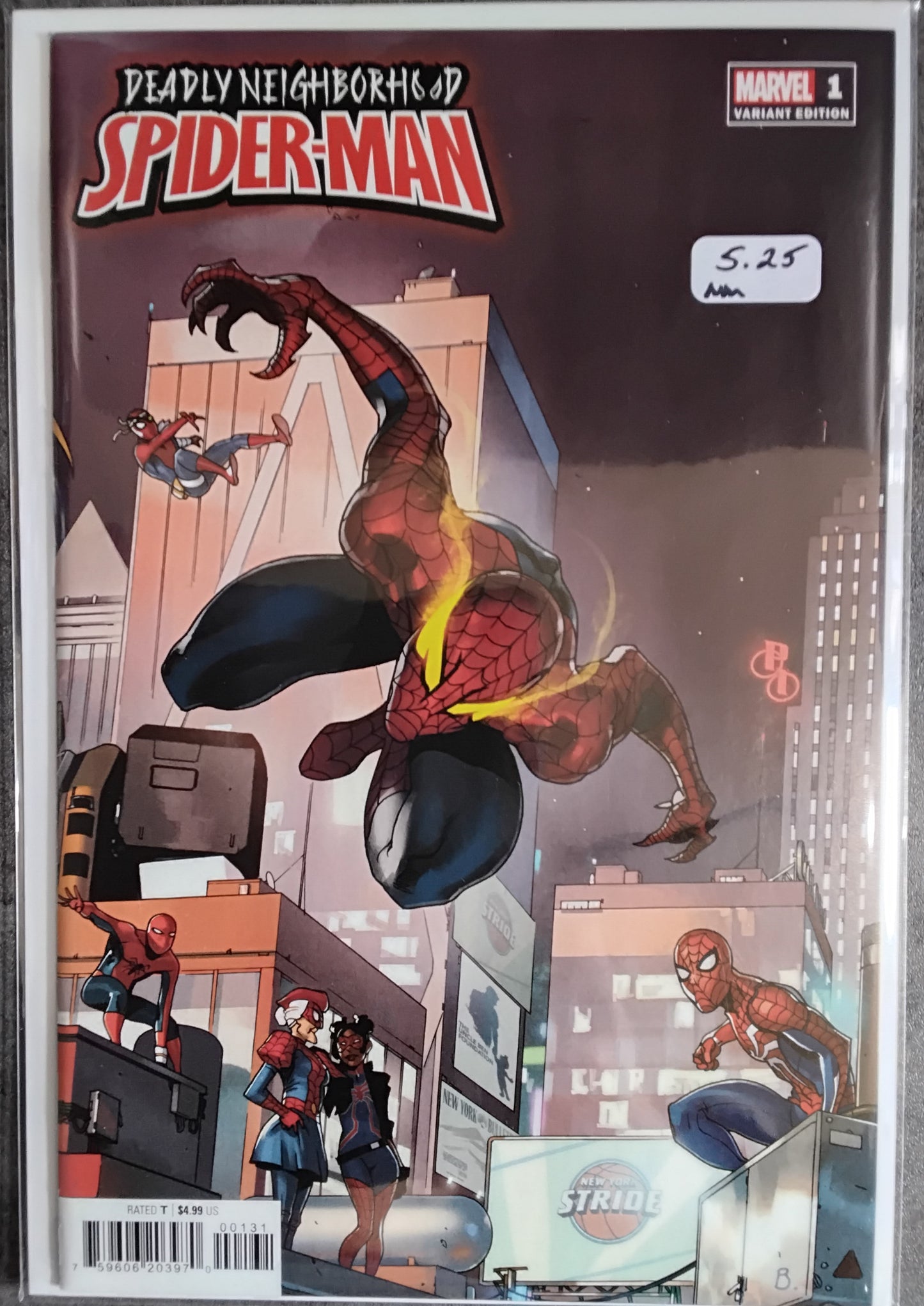 Deadly Neighborhood Spider-Man #1 Bengal Connecting Variant Cover