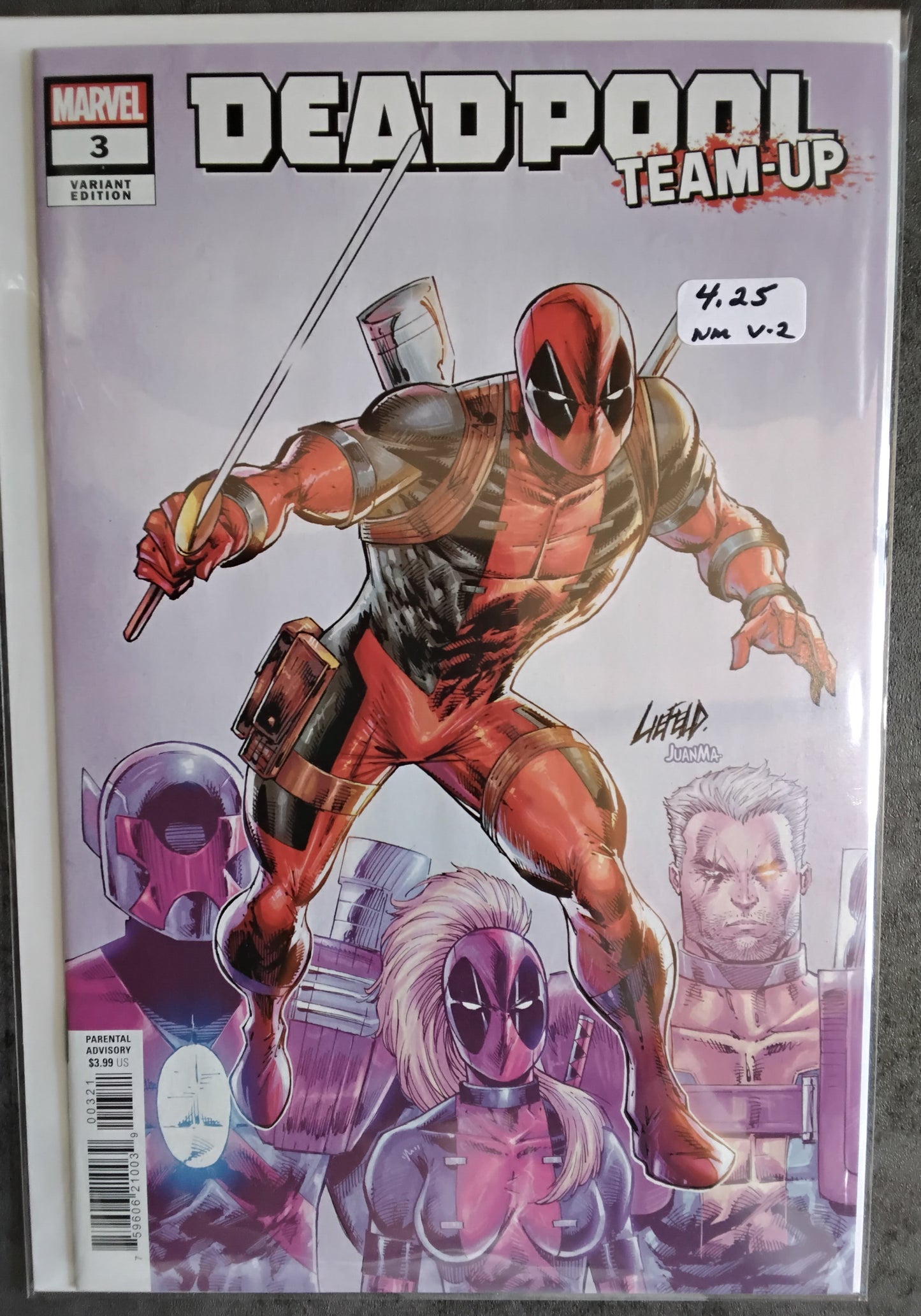 Deadpool Team-Up Vol 2 #3 Rob Liefeld Variant Cover