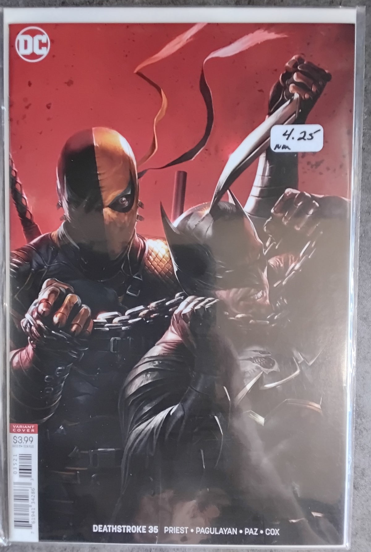Deathstroke (Rebirth) #35 Francesco Mattina Variant Cover
