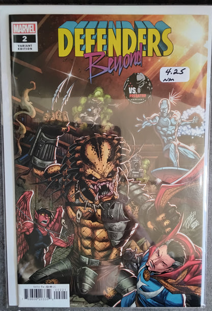 Defenders Beyond #2 Ron Lim Predator Variant Cover