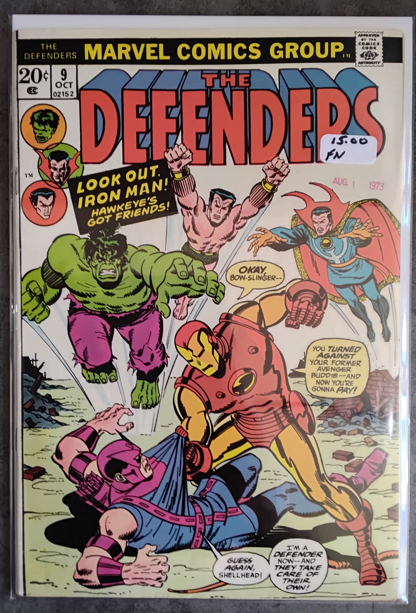 Defenders Vol 1 #009 (FN)