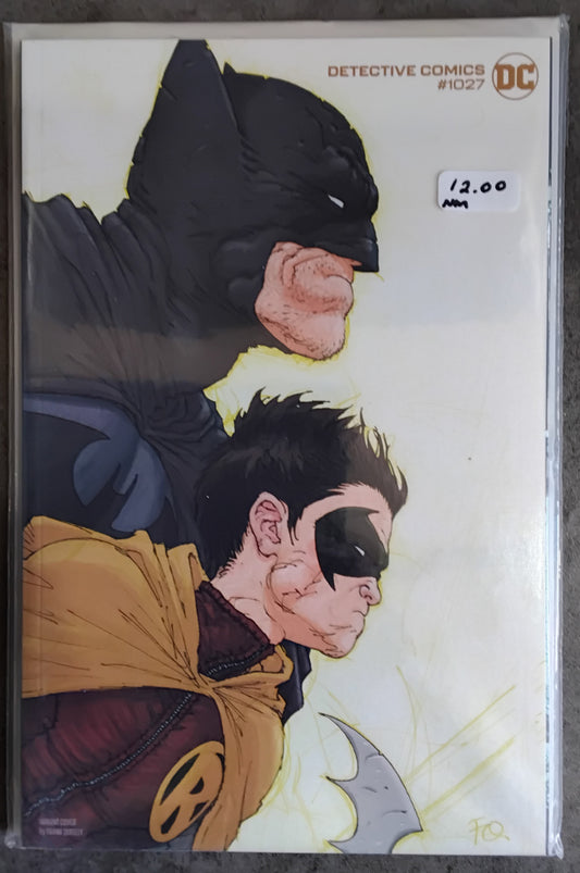 Detective Comics (Rebirth) #1027 Frank Quitely Batman &  Robin Variant Cover
