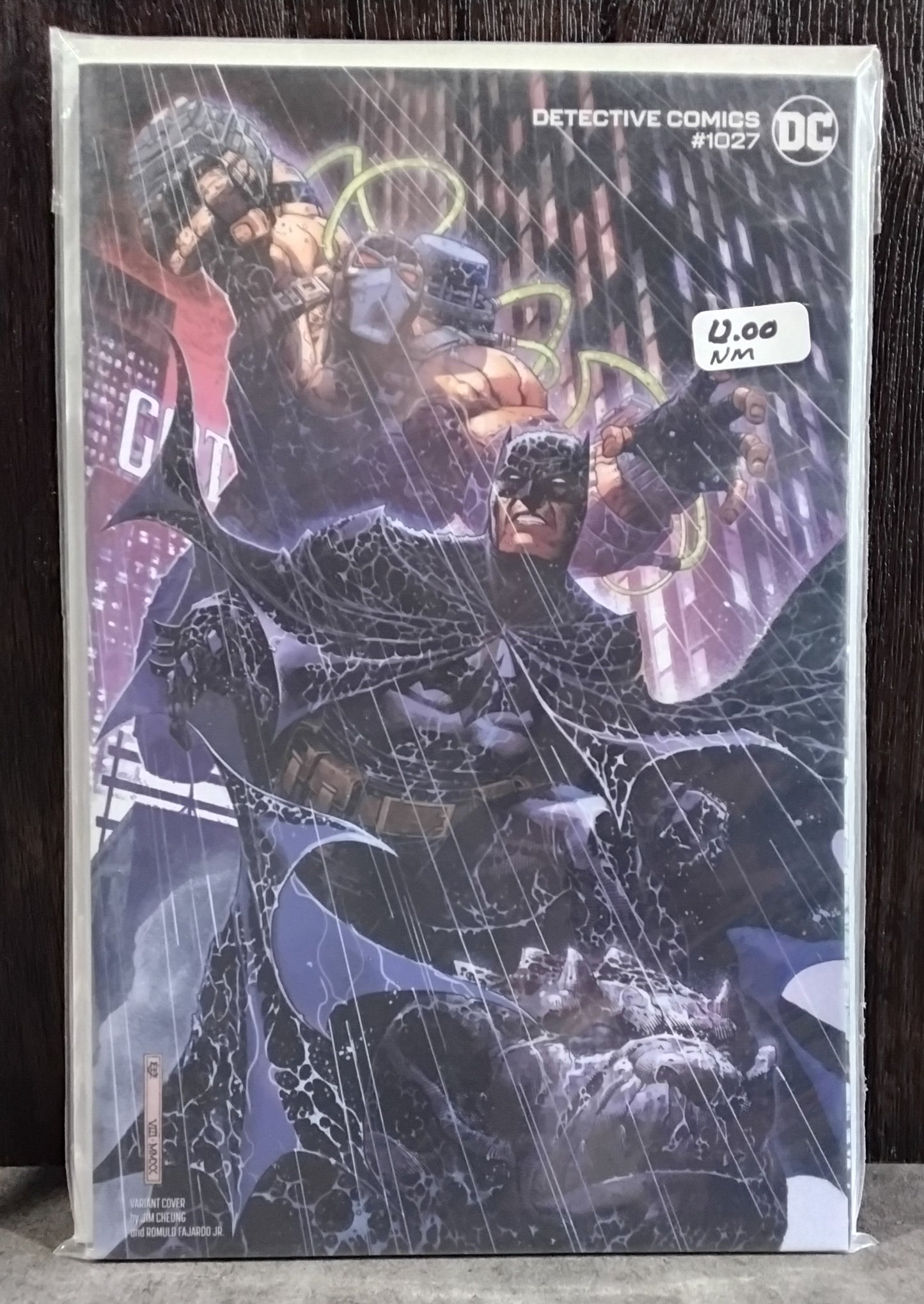 Detective Comics (Rebirth) #1027 Jim Cheung Batman, Joker, And Bane Variant Cover