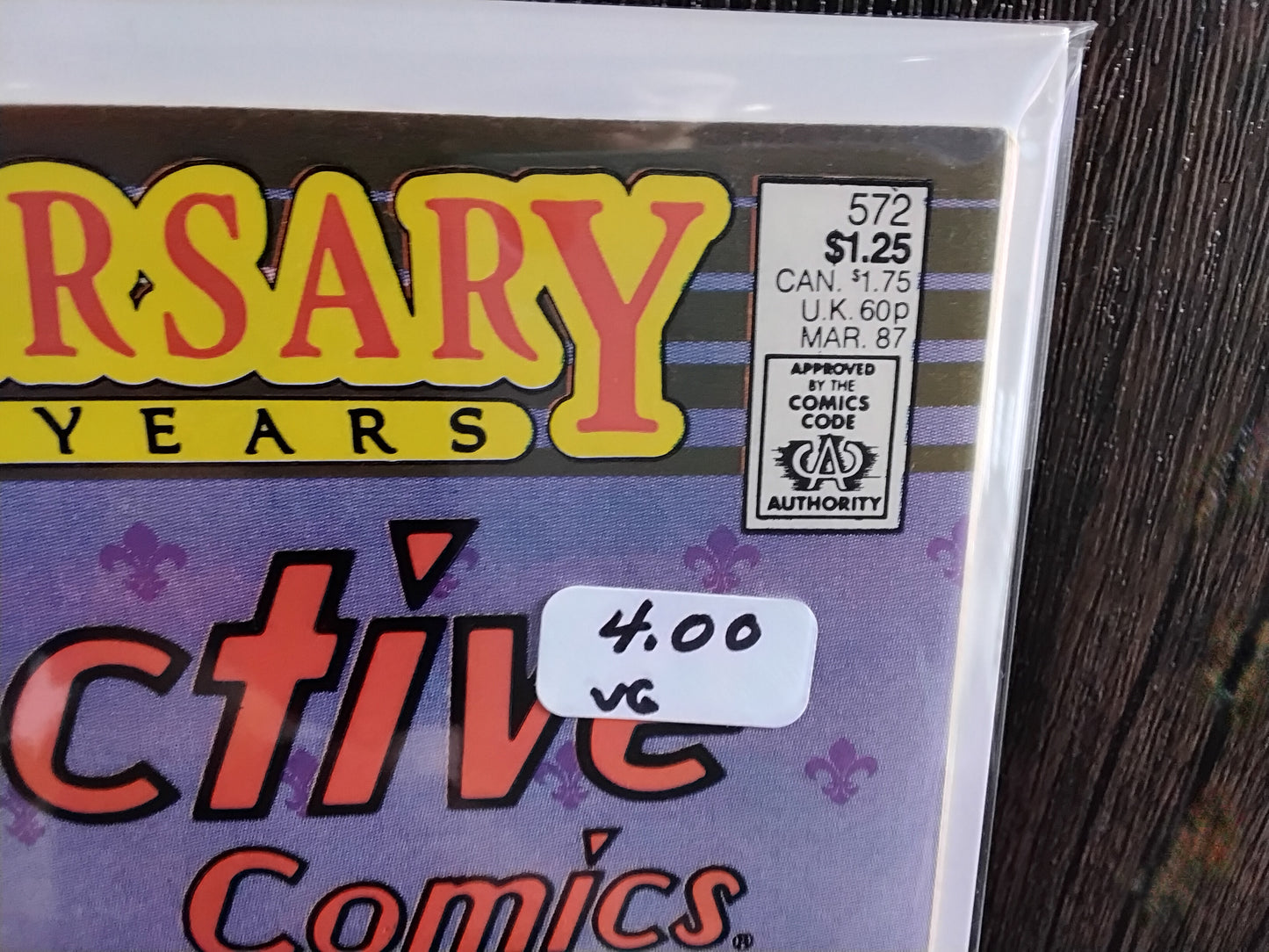 Detective Comics Vol 1 #572 (VG)