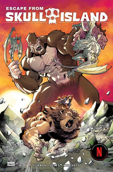ESCAPE FROM SKULL ISLAND #2 (OF 4) COVER C EDUARDO MELLO VARIANT