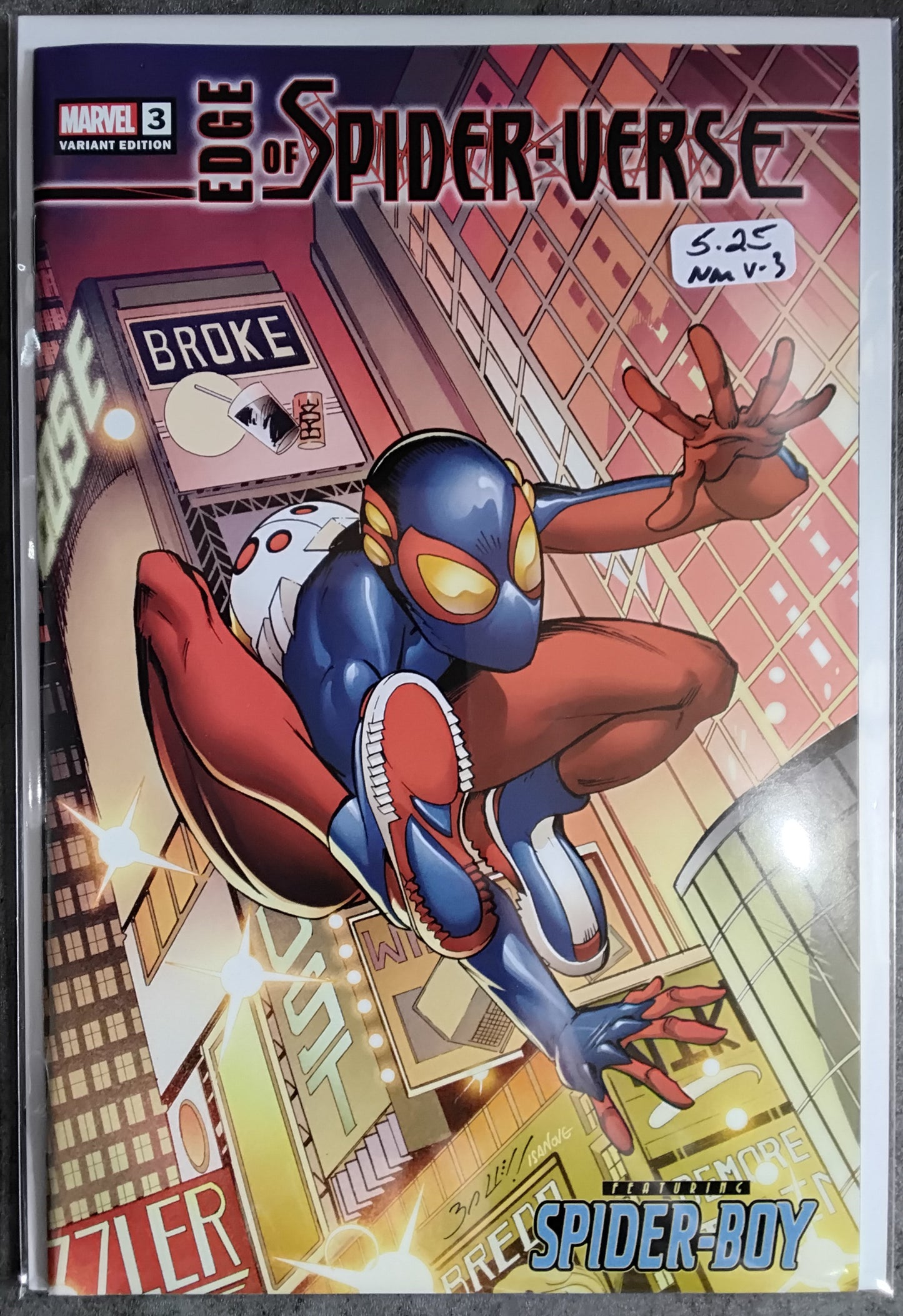 Edge Of Spider-Verse Vol 3 #3 Mark Bagley Jonathan Comics Exclusive Variant Cover