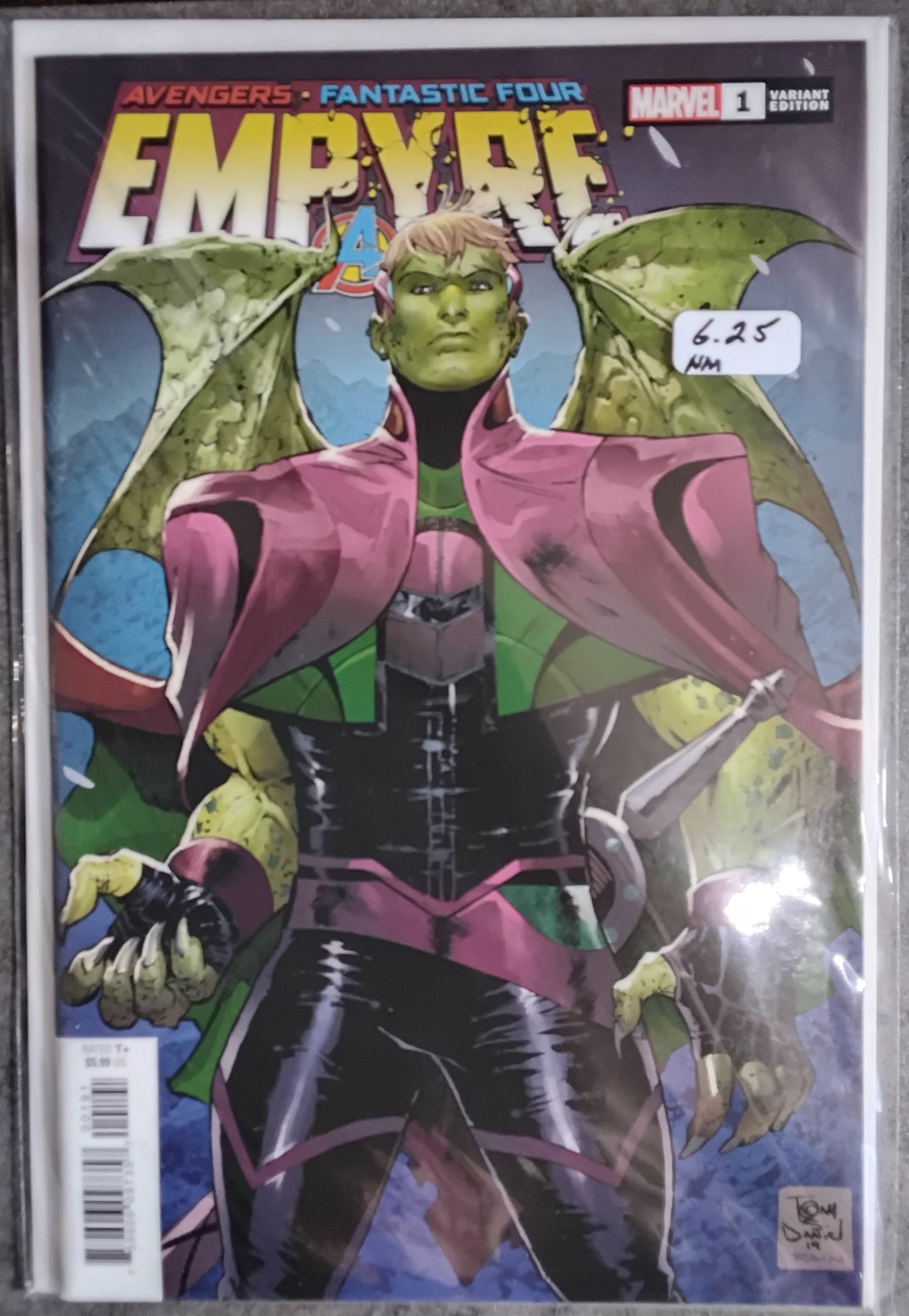 Empyre #1 Tony Daniel Variant Cover