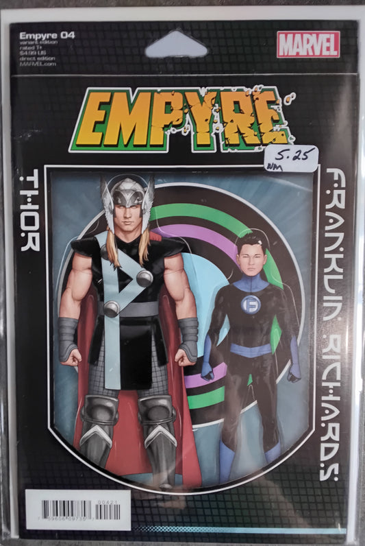 Empyre #4 John Tyler Christopher 2-Pack Action Figure Variant Cover