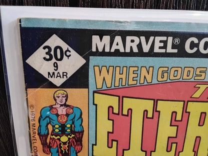 Eternals Vol 1 #09 Newsstand Edition (GD)