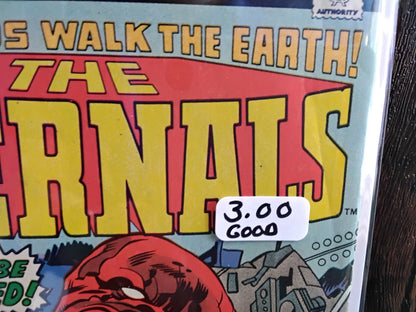 Eternals Vol 1 #09 Newsstand Edition (GD)