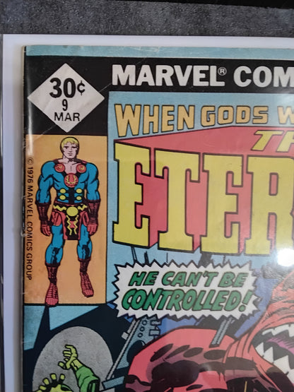 Eternals Vol 1 #09 Newsstand Edition (GD)