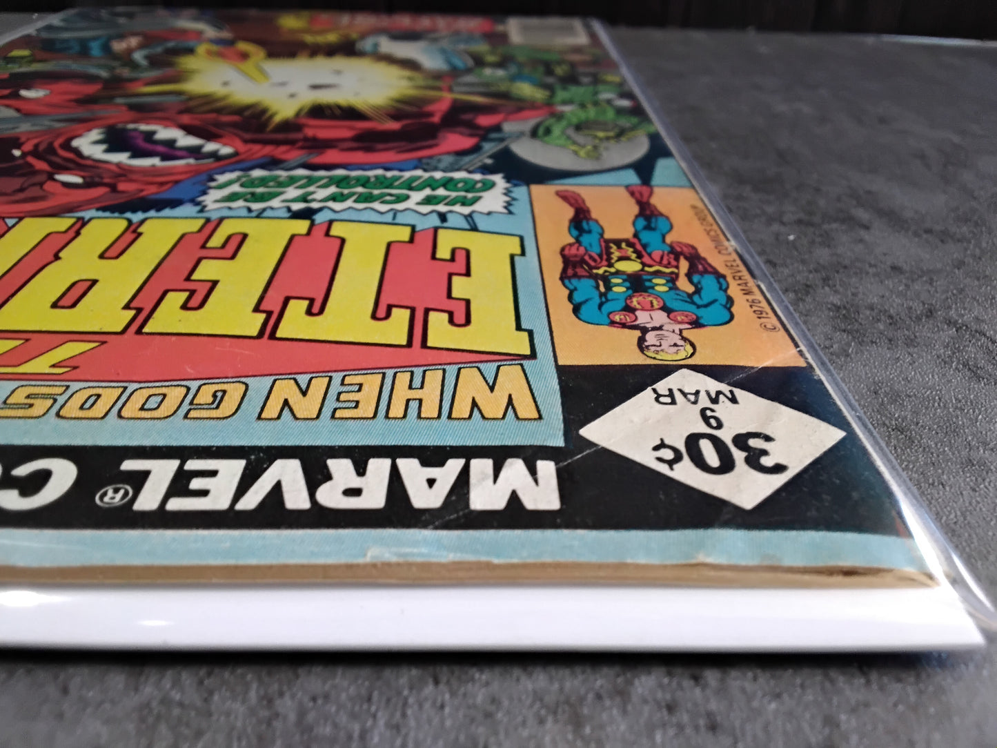 Eternals Vol 1 #09 Newsstand Edition (GD)