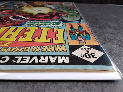 Eternals Vol 1 #09 Newsstand Edition (GD)