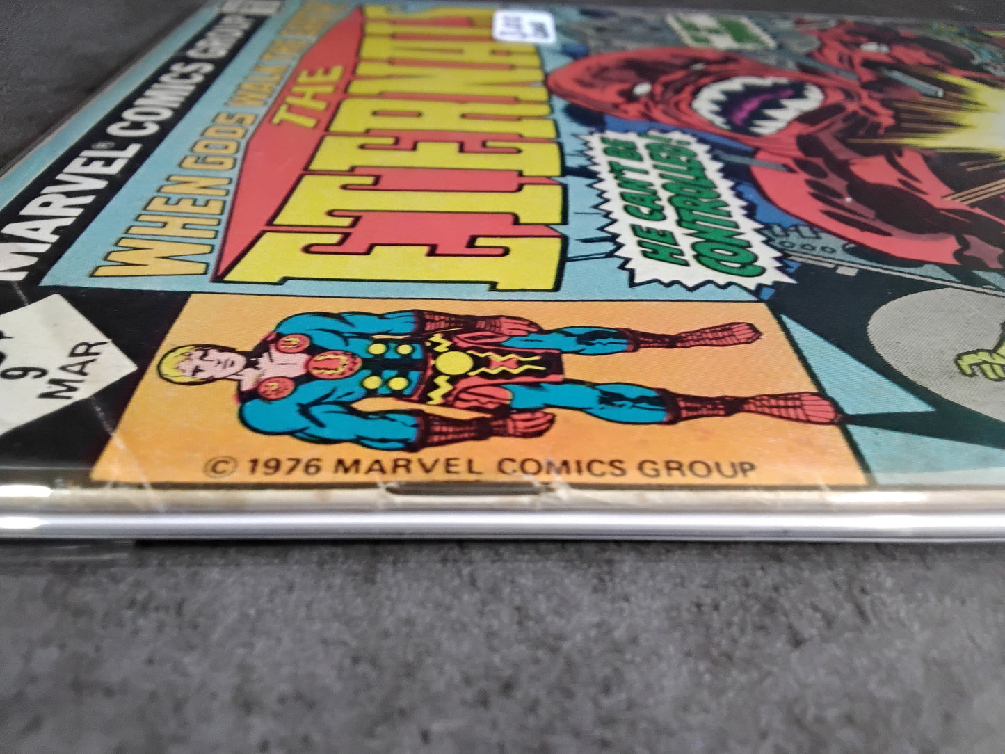 Eternals Vol 1 #09 Newsstand Edition (GD)