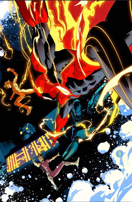 FLASH #30 COVER A DAN MORA (DC K.O.)