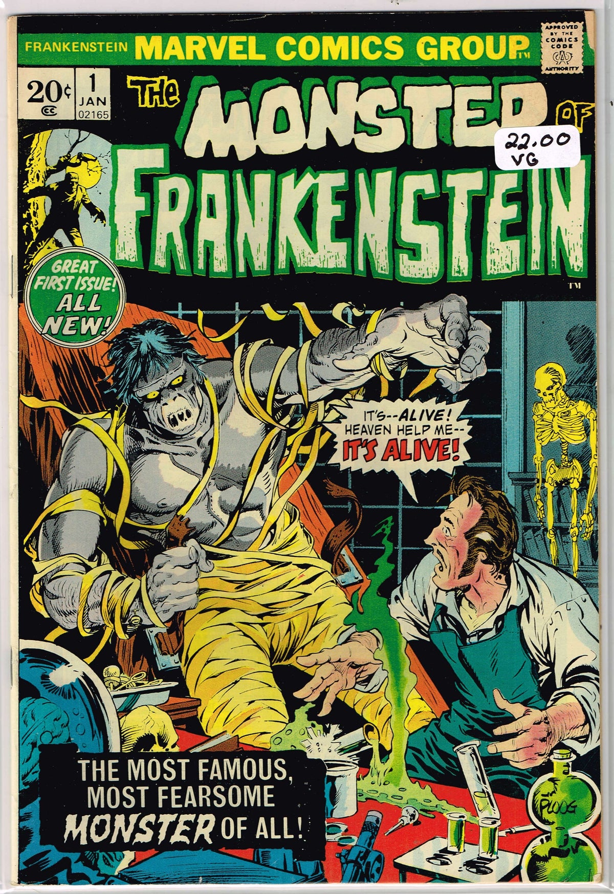 Frankenstein Vol 1 #01 (VG)