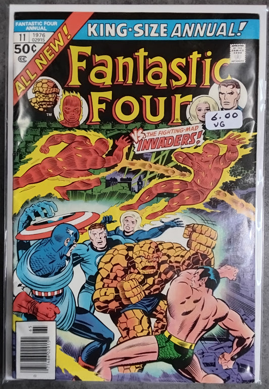 Fantastic Four Vol 1 Annual #11 Newsstand Edition (VG)