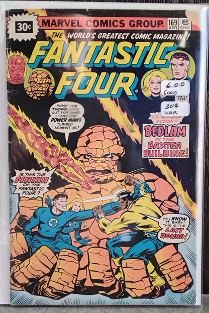 Fantastic Four Vol1 #169 30 Cent Variant Cover
