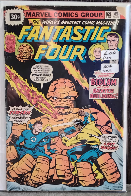 Fantastic Four Vol1 #169 30 Cent Variant Cover