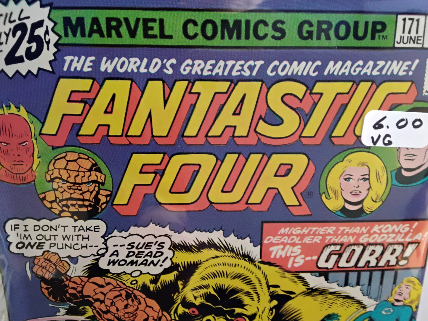 Fantastic Four Vol1 #171 Newsstand Edition