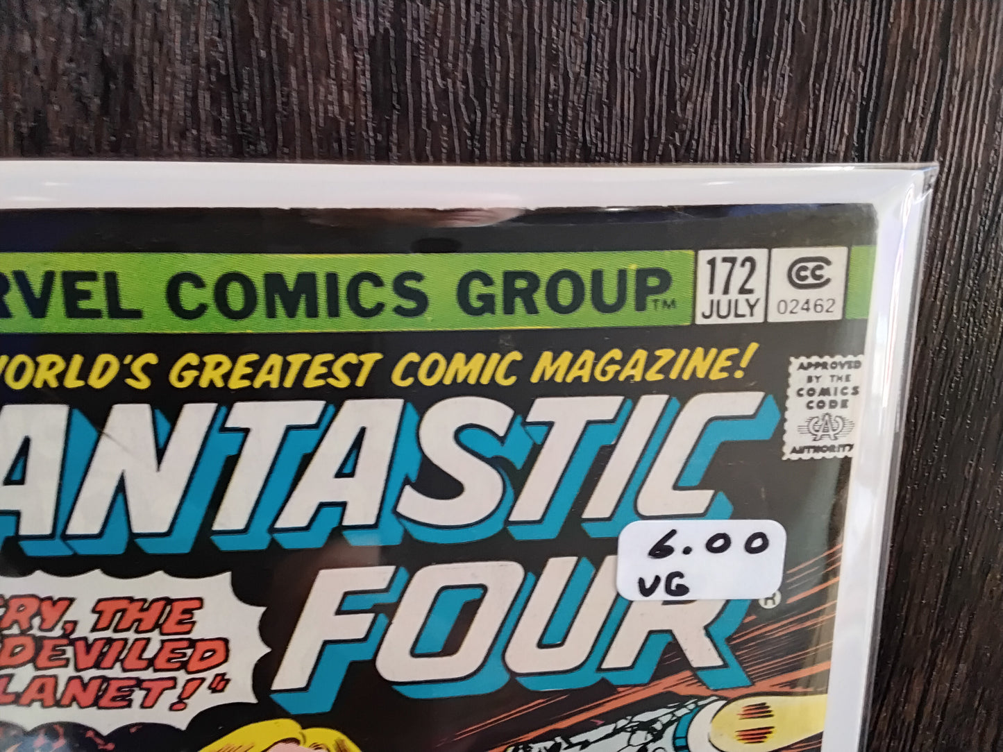 Fantastic Four Vol1 #172 Newsstand Edition