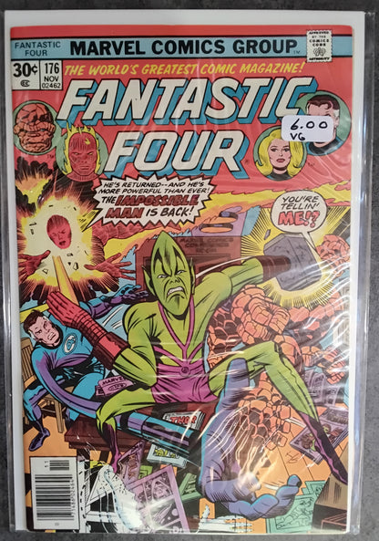 Fantastic Four Vol1 #176 Newsstand Edition