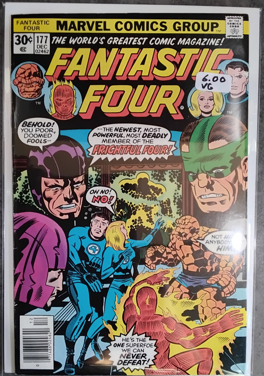 Fantastic Four Vol1 #177 Newsstand Edition