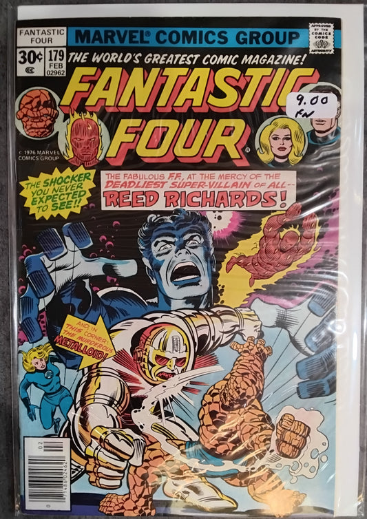 Fantastic Four Vol1 #179 Newsstand Edition