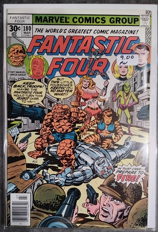 Fantastic Four Vol1 #180 Newsstand Edition