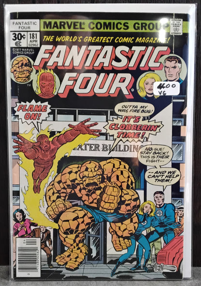 Fantastic Four Vol1 #181 Newsstand Edition