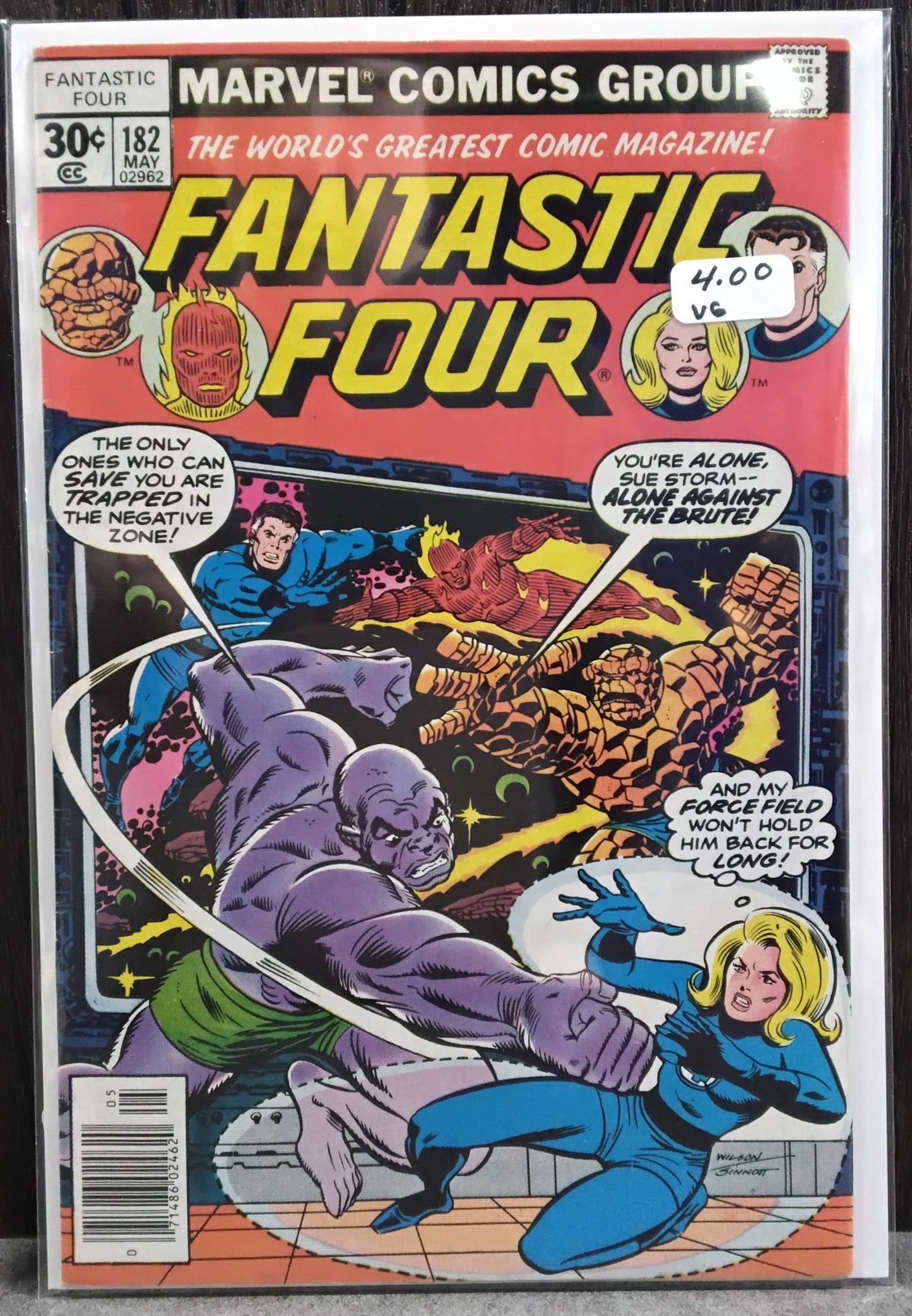 Fantastic Four Vol1 #182 Newsstand Edition