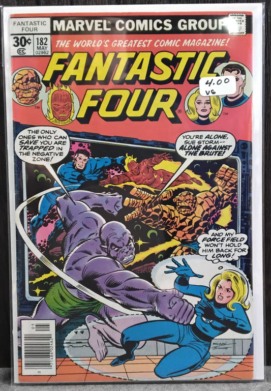 Fantastic Four Vol1 #182 Newsstand Edition
