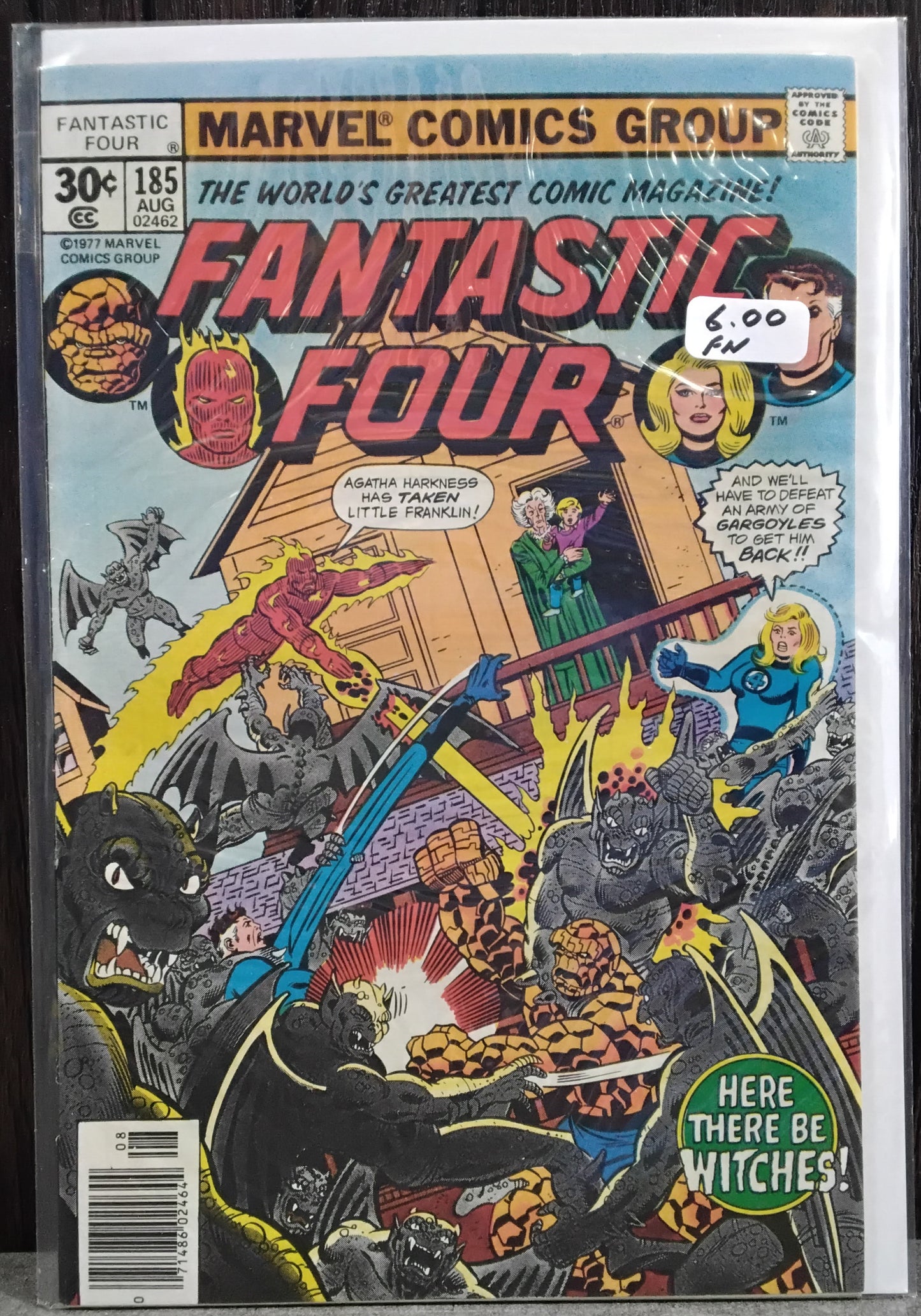 Fantastic Four Vol1 #185 Newsstand Edition