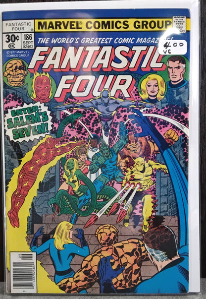 Fantastic Four Vol1 #186 Newsstand Edition