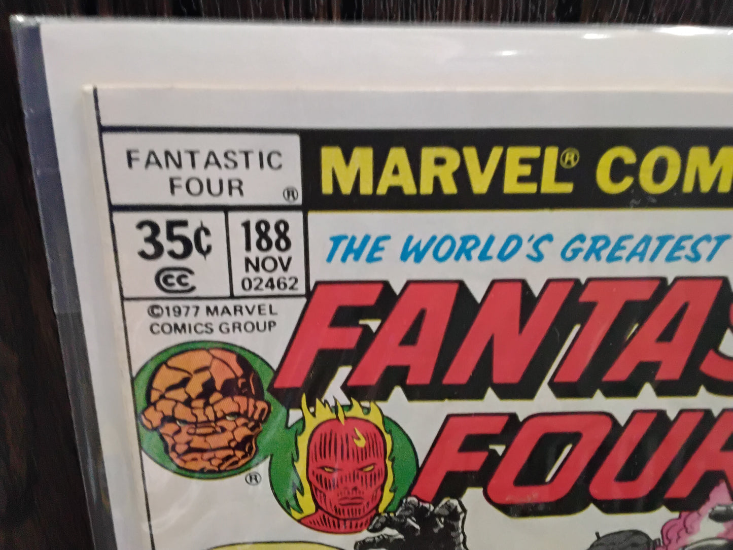 Fantastic Four Vol1 #188 Newsstand Edition