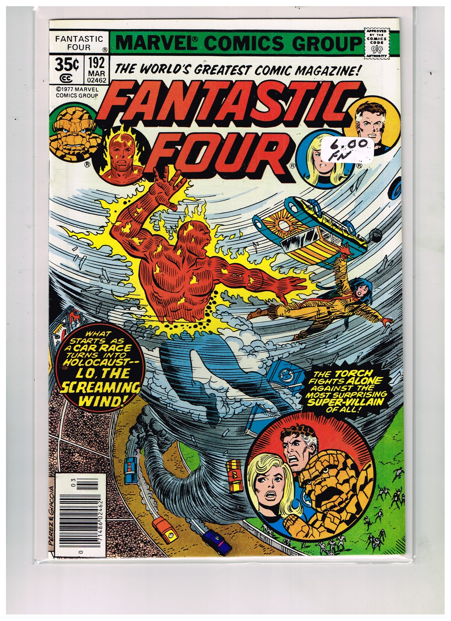 Fantastic Four Vol1 #192 Newsstand Edition