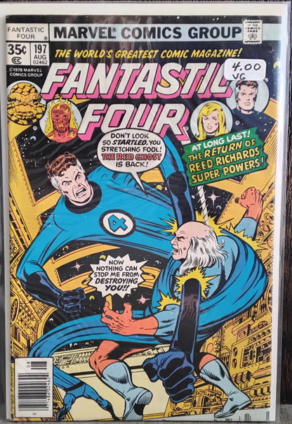 Fantastic Four Vol1 #197 Newsstand Edition