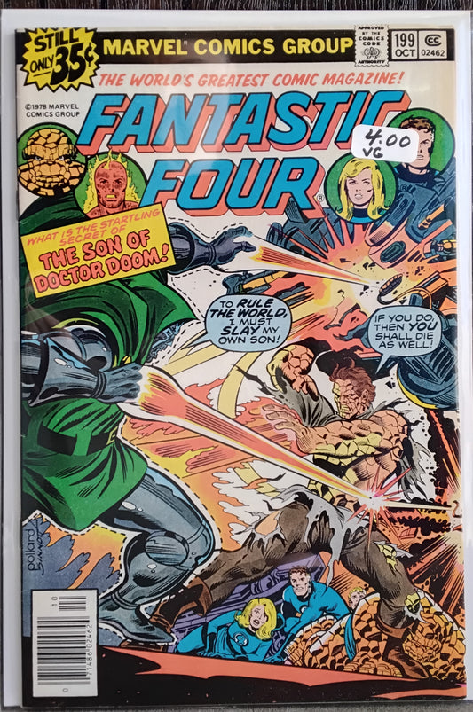 Fantastic Four Vol1 #199 Newsstand Edition