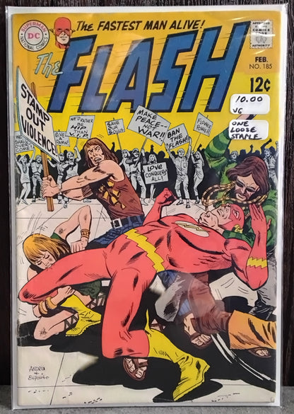 Flash Vol. 1 #185 (One Loose Staple)