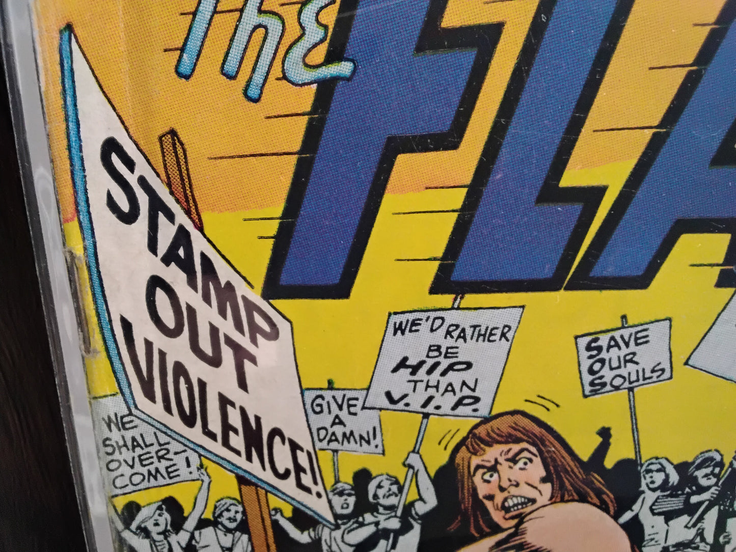 Flash Vol. 1 #185 (One Loose Staple)