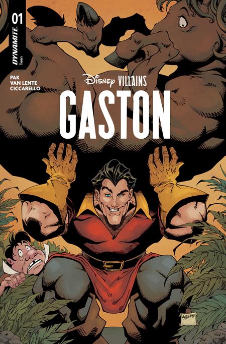 DISNEY VILLAINS GASTON #1 COVER D WILL ROBSON VARIANT