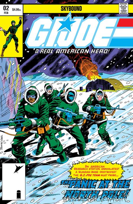 GI JOE A REAL AMERICAN HERO #2 HAMA FILES EDITION #2 COVER C HERB TRIMPE & JACK ABEL FOIL VARIANT