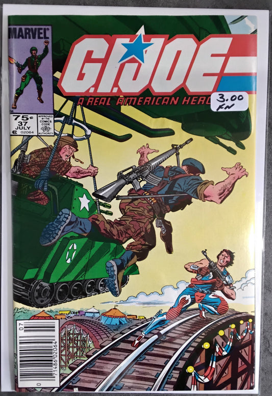 GI Joe: A Real American Hero #037 Newsstand Edition