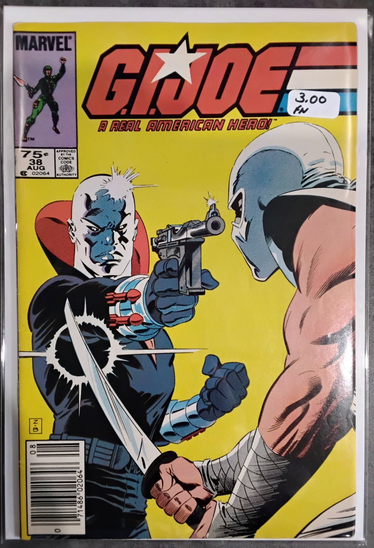 GI Joe: A Real American Hero #038 Newsstand Edition