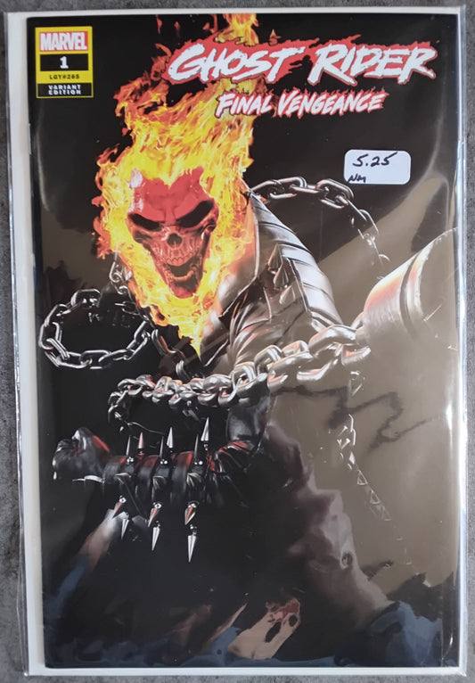 Ghost Rider: Final Vengeance #1 Rafael Grassetti Exclusive Variant Cover #362/600 With Certificate Of Authenticity