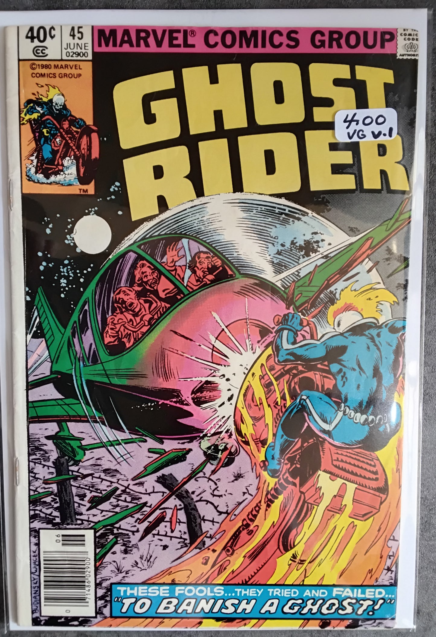 Ghost Rider Vol 1 #45 Newsstand Edition