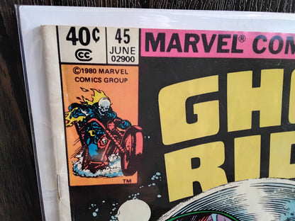 Ghost Rider Vol 1 #45 Newsstand Edition