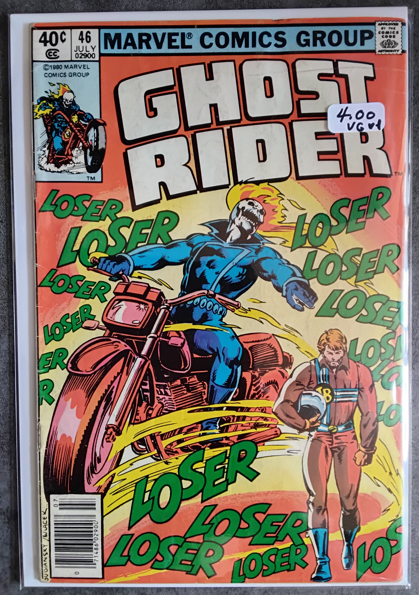 Ghost Rider Vol 1 #46 Newsstand Edition
